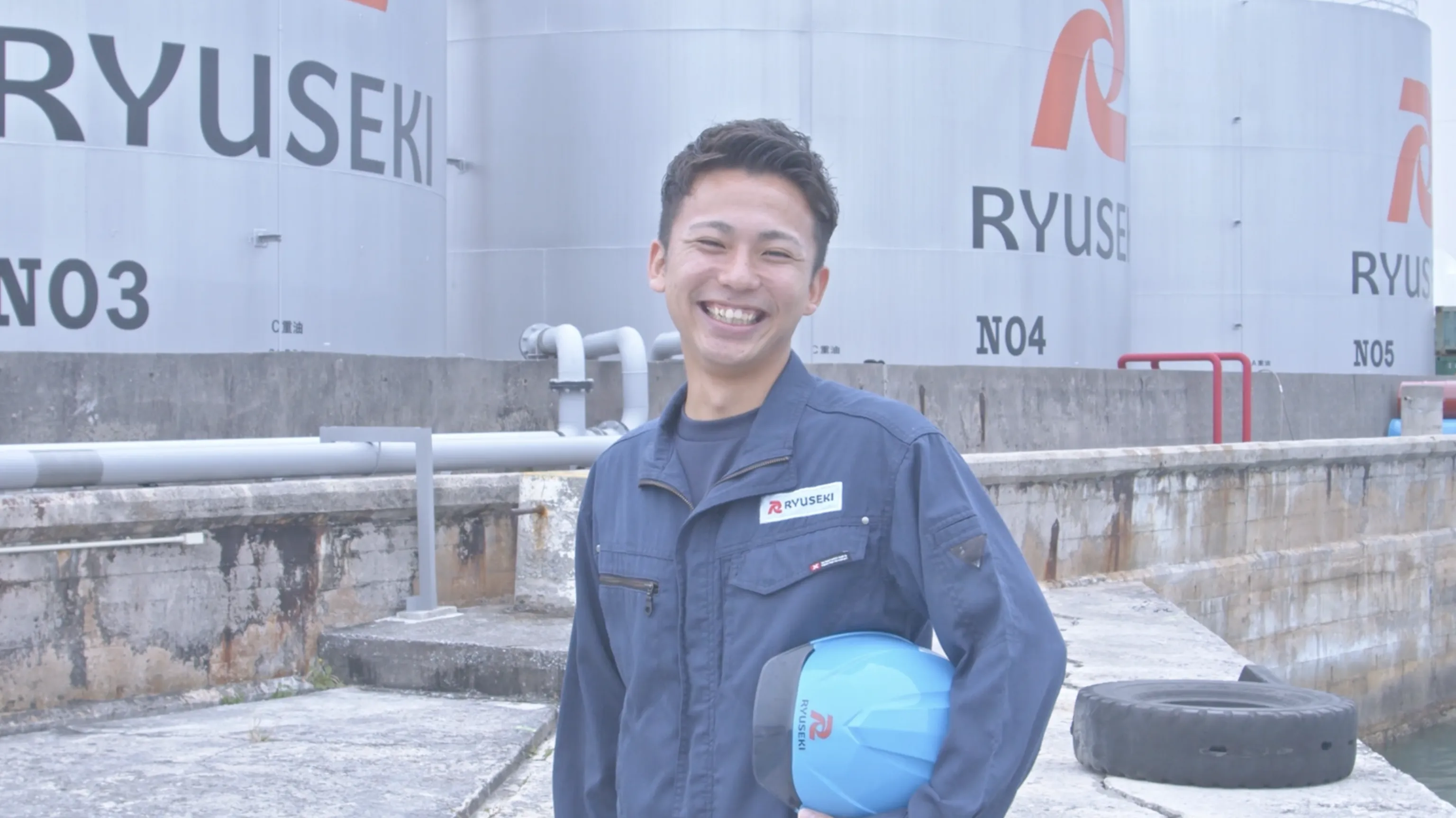 株式会社りゅうせき　2024年(2年目)　産業エネルギー事業部 産直担当　與那嶺 有真さん